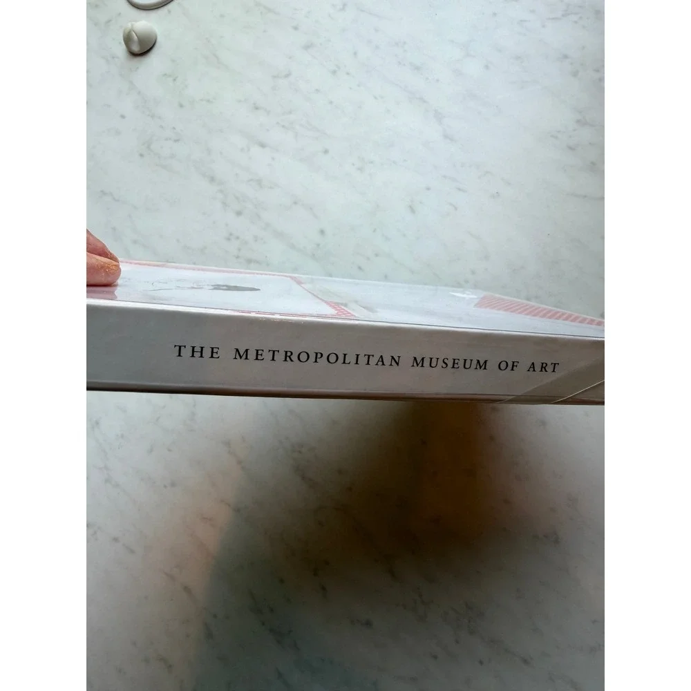 VTG Metropolitan Museum of Art Cat Note Cards  Red White Polka Dot Stationery